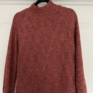 NWOT LOFT cable sweater
